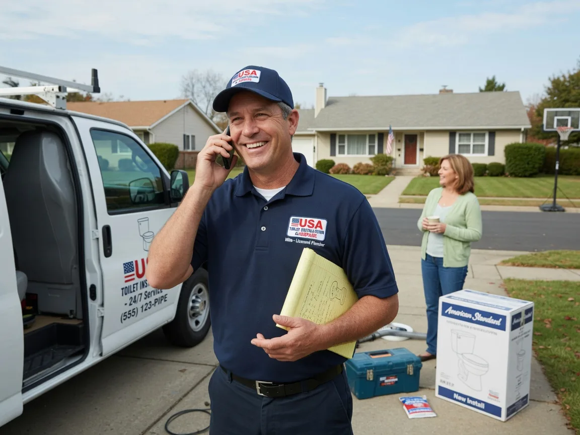 Toilet Installation Hanna City, IL FAQs